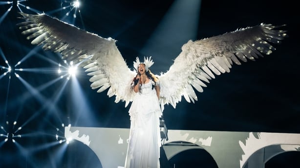 Jade Thirlwall performs on stage during The BRIT Awards 2025
