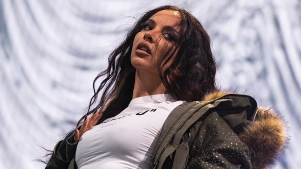 Jade Thirlwall performing at Glastonbury 2025