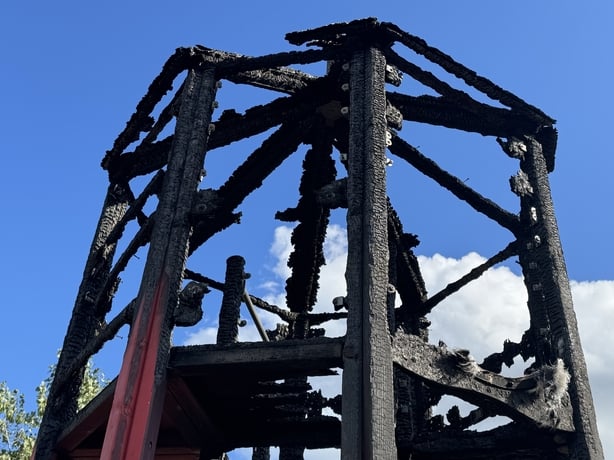 Damage at Sean Moore Park playground in Sandymount