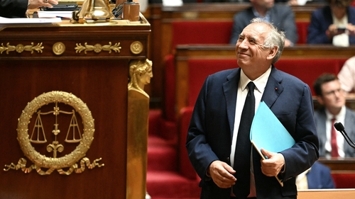 Francois Bayrou took office as prime minister only nine months ago