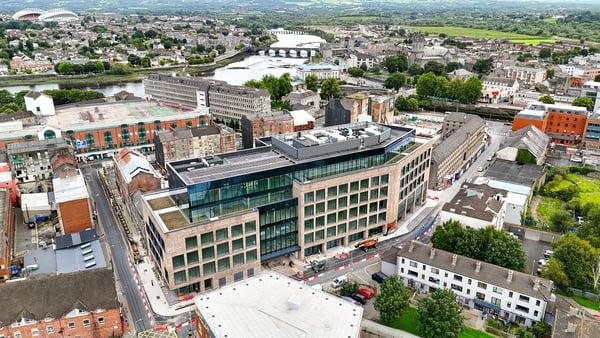 Picture of new five floor building in Limerick called One Opera Square