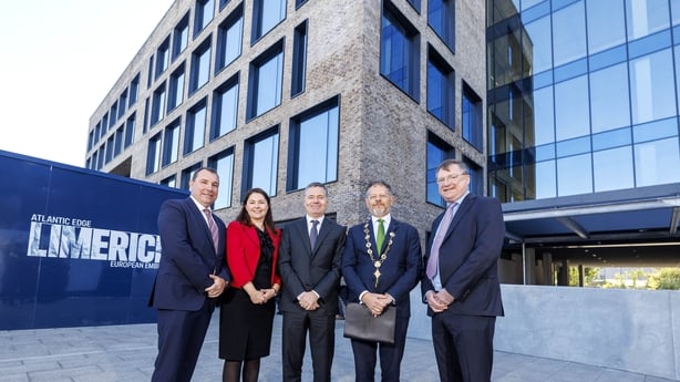 Picture of new five floor building in Limerick called One Opera Square