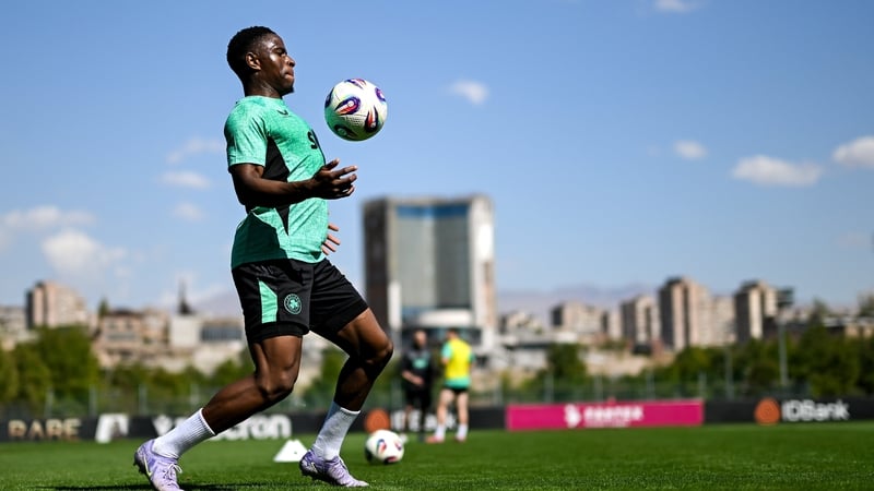 Will Chiedozie Ogbene start in Yerevan?