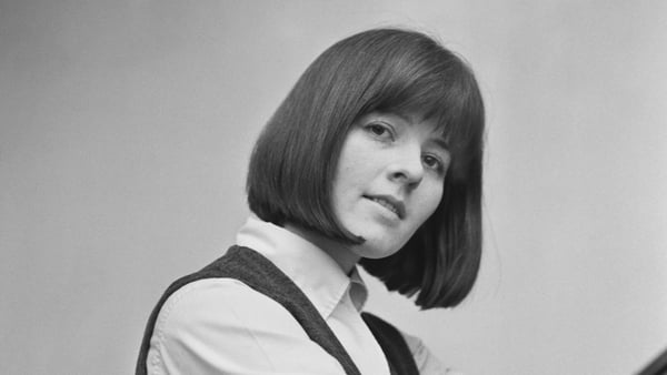 A black and white image of journalist Maureen Cleave taken on March 25, 1963
