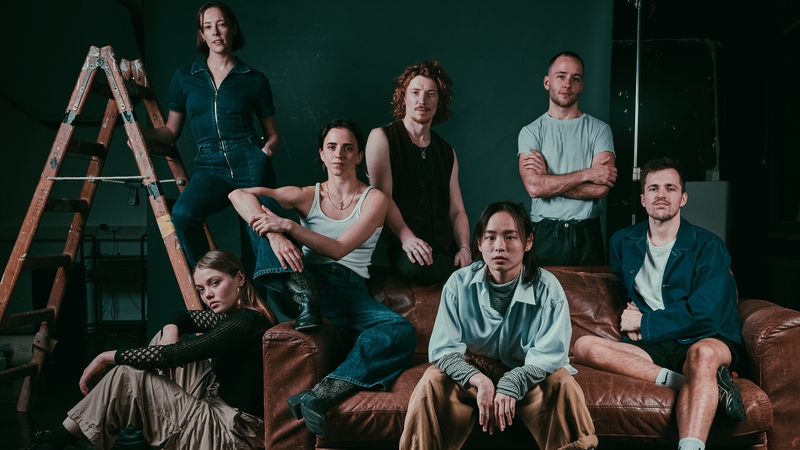 The cast of REVERB, the latest show from Luail