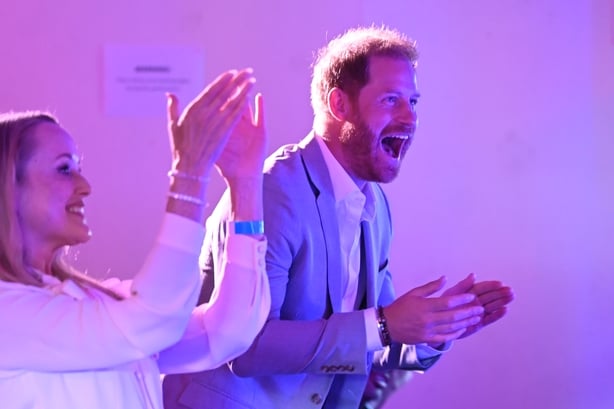 The Duke of Sussex during a visit to the Community Recording Studio (CRS) in Nottingham, for the announcement of a substantial donation to Children in Need to help support their work tackling violence impacting young people. Picture date: Tuesday September 9, 2025. PA Photo. Photo credit should read