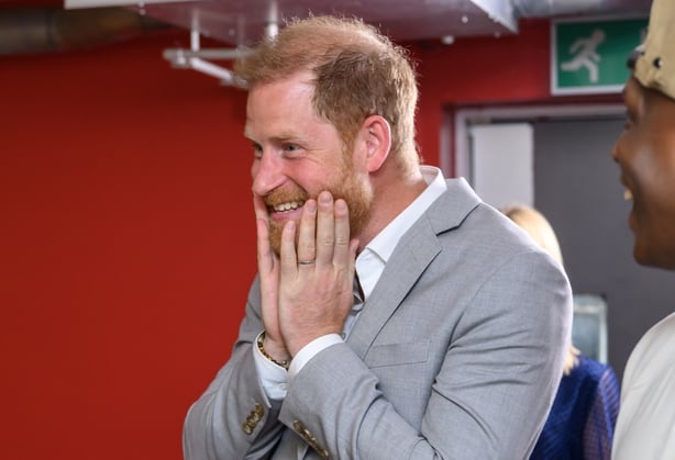 The Duke of Sussex during a visit to the Community Recording Studio (CRS) in Nottingham, for the announcement of a substantial donation to Children in Need to help support their work tackling violence impacting young people. Picture date: Tuesday September 9, 2025. PA Photo. Photo credit should read