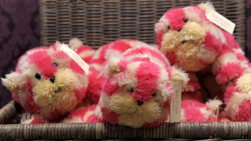 Cuddly toys of Bagpuss