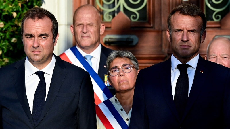 In handing the job to Sébastien Lecornu, Emmanuel Macron risks alienating the centre-left Socialist Party (File image)