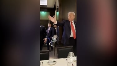 Pro-Palestinian protestors interrupt Trump dinner in DC