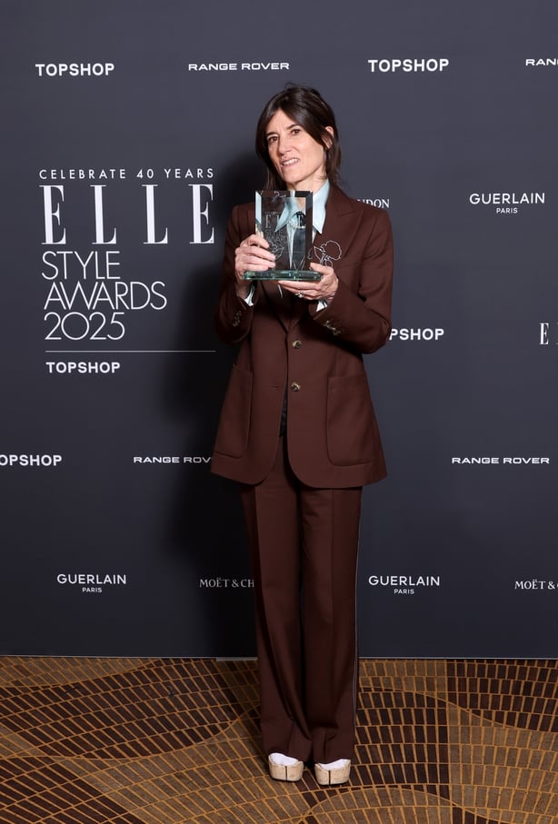 Bella Freud with the Cult Creative award
