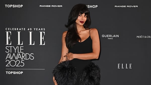 LONDON, ENGLAND - SEPTEMBER 09: Jameela Jamil attends the ELLE Style Awards 2025 in partnership with Topshop at Brasserie Zedel on September 9, 2025 in London, England. (Photo by Laura Rose/Dave Benett/Getty Images for ELLE UK)