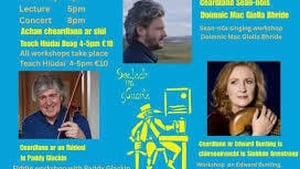 Ceol agus comhrá le Doimnic Mac Giolla Bhríde. show image