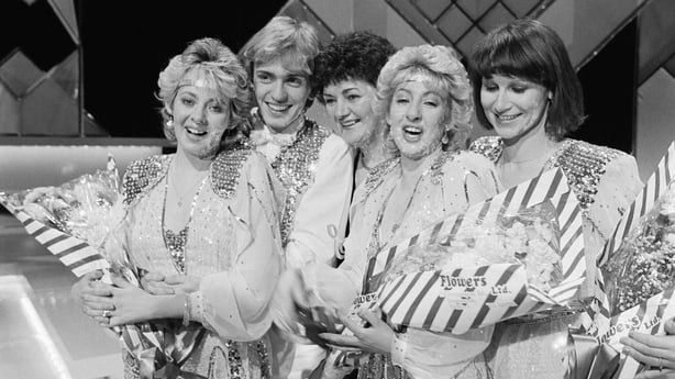 The Duskeys win the National Song Contest in 1982