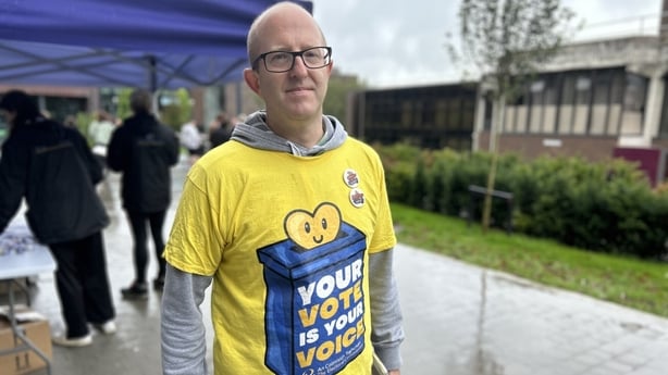 Brian Dawson, communications manager with An Coimisiún Toghcháin, Ireland's electoral commission
