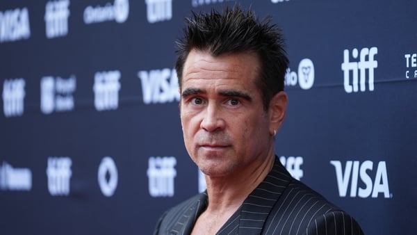 Colin Farrell attends the premiere of 'Ballad of a Small Player' during the 2025 Toronto International Film Festival