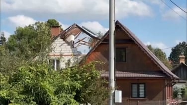 Home hit by debris from Russian drone shot down over Poland