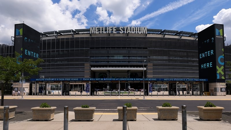 The MetLife Stadium in New York will host the World Cup final