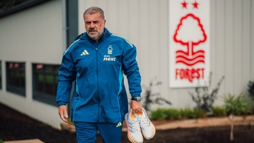 Ange Postecoglou took charge of his first training session at The Nigel Doughty Academy on Wednesday