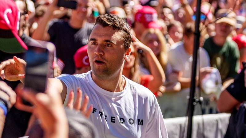Charlie Kirk at Utah Valley University