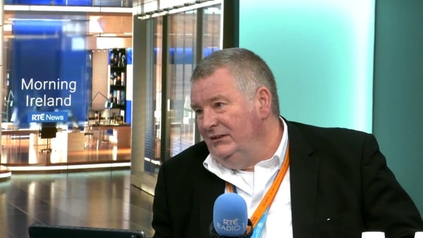Dr Mike Ryan in Morning Ireland studio