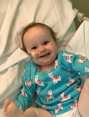 Nora Arthur died from a rare malignant brain tumour at the age of just three show image