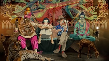 Gorillaz, The Happy Dictator ft Sparks, official visualiser