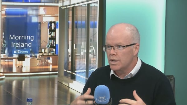 Peadar Tóibín speaking on Morning Ireland