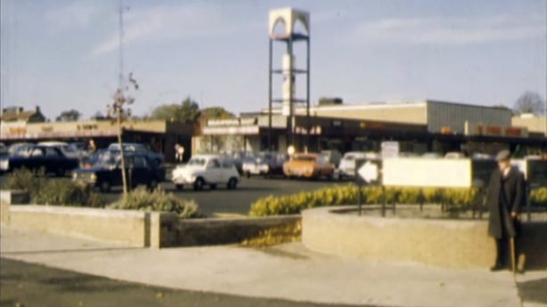 Stillorgan Shopping Centre in Dublin, 1975