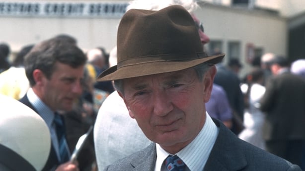 Vincent O'Brien, horse trainer in 1976