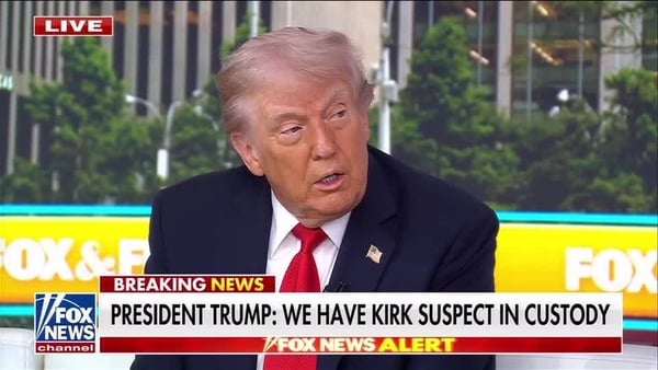 Suspect in custody over murder of Charlie Kirk Trump says