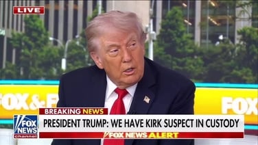 Suspect in custody over murder of Charlie Kirk Trump says
