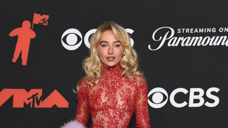 No tears here: Sabrina Carpenter has stormed this week's official Irish Albums Chart