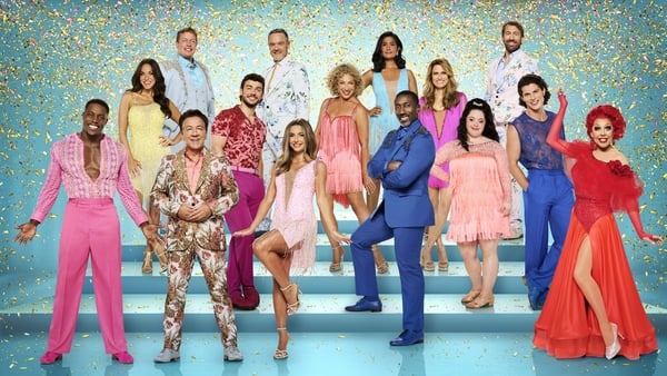 BBC handout photo of (left to right) Harry Aikines-Aryeetey, Vicky Pattison, Thomas Skinner, Ross King, George Clarke, Stefan Dennis, Dani Dyer, Alex Kingston, Balvinder Sopal, Jimmy Floyd Hasselbaink, Karen Carney, Ellie Goldstein, Chris Robshaw, Lewis C