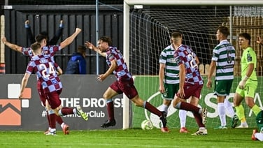 FAI Cup quarter-final: Drogheda United 1-1 Shamrock Rovers