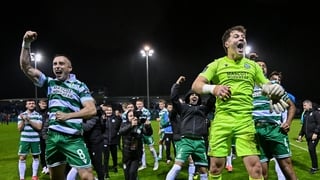 FAI Cup quarter-final: Shamrock Rovers advance on penalties