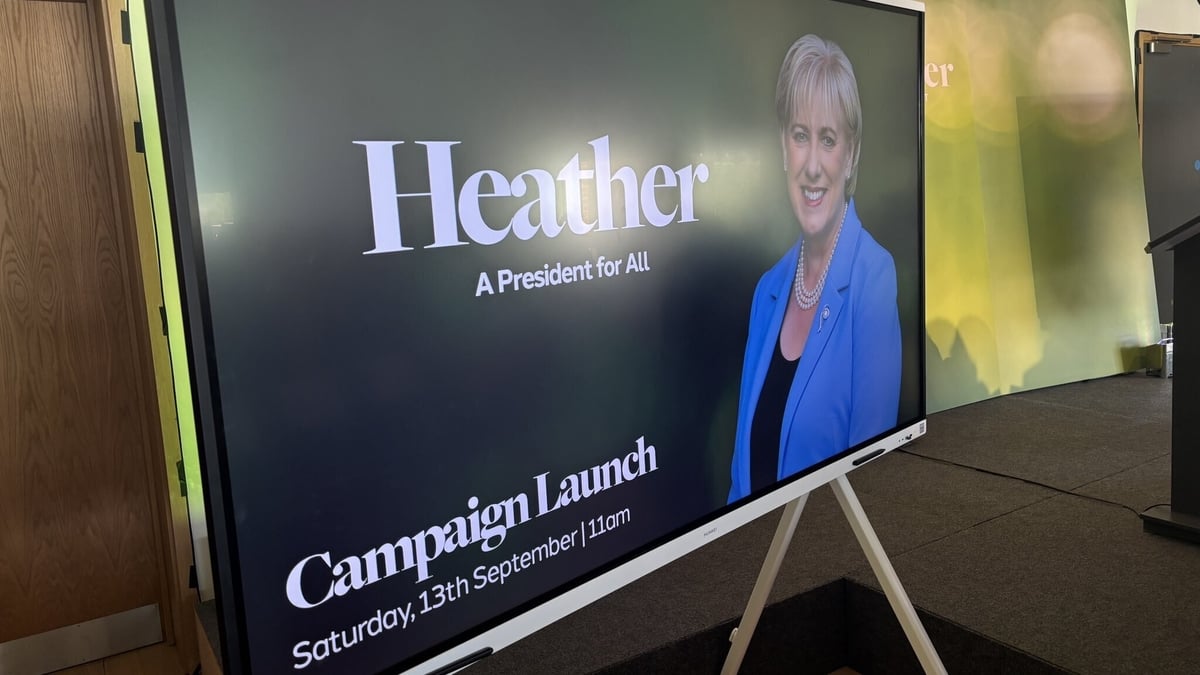Heather Humphreys launches campaign as presidential race heats up