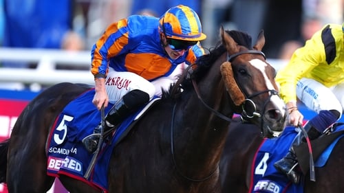 Tom Marquand got Scandinavia home first in the Leger