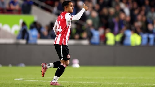 Former Fulham and Liverpool midfielder Fabio Carvalho got the equaliser for Brentford
