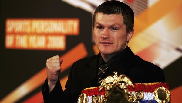 BIRMINGHAM, UNITED KINGDOM - DECEMBER 10: Ricky Hatton arrives at the BBC Sports Personality of the Year Awards on December 10, 2006 at the Birmingham NEC, in Birmingham, England. (Photo by Bryn Lennon/Getty Images)