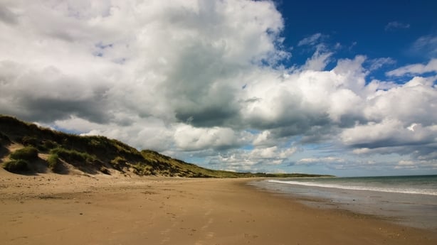 A picture of a beach in Ireland