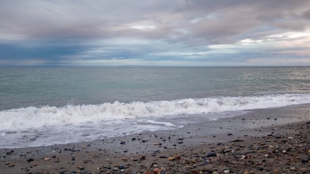 A picture of Killiney beach in Dublin