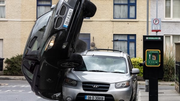 The terrifying car crash