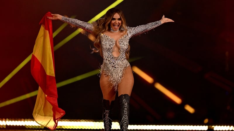 Singer Melody represented Spain at this year's Eurovision Song Contest in Basel, Switzerland