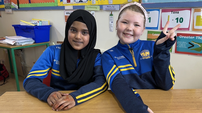 Pupils from Thomand Primary School in Limerick City feature in Revisiting The Banshee