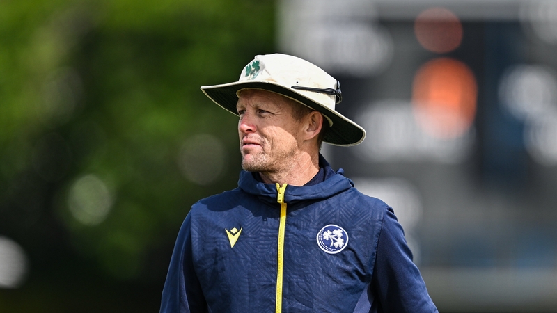 Ireland head coach Heinrich Malan