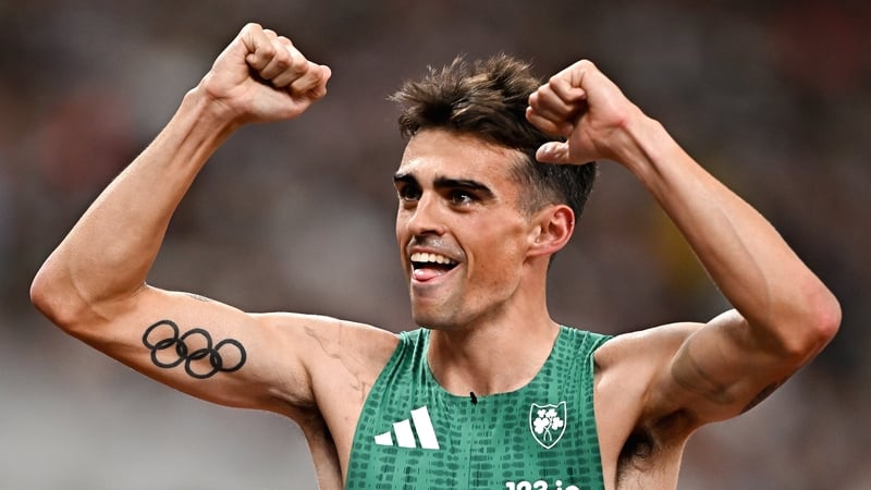 Andrew Coscoran reacts to reaching the final