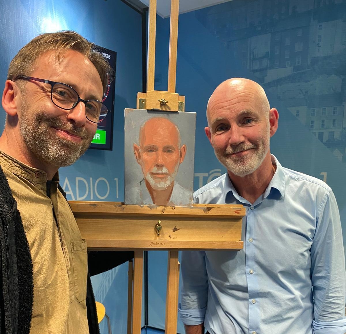 Portrait Artist Conor Walton - Culture Night 2025