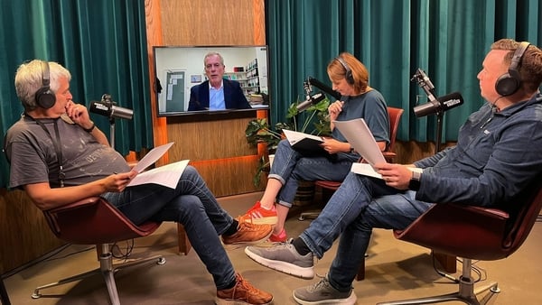 David, Katie and Fran talk to Prof Jonathan Tonge on Behind the Story