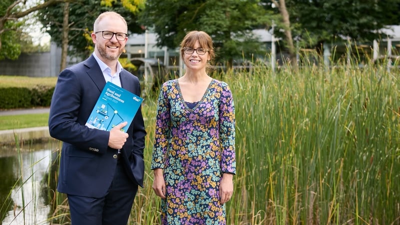 David Leydon, Head of Growth and Agrifood Consulting at ifac and Jenny Melia, Enterprise Ireland CEO